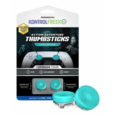 Zubehör für Controller SteelSeries 7102-PS5 Analogknöpfe Schwarz und Blau
