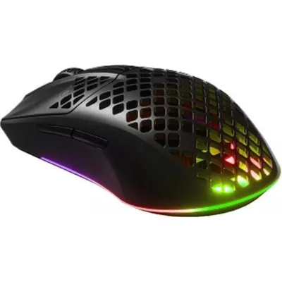 Maus SteelSeries Aerox 3 Wireless Bluetooth RF 18000 DPI Schwarz Onyx RGB