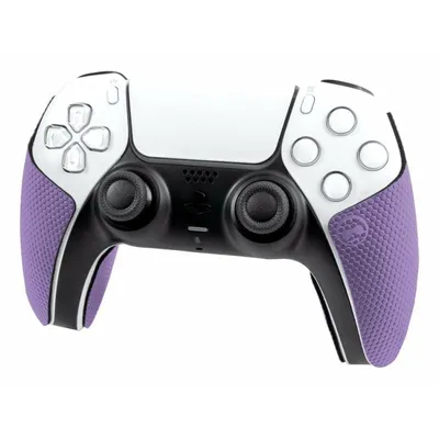 Steelseries Anti-Rutsch-Hülle für PlayStation 5-Controller – Schwarz, Lila und Weiß