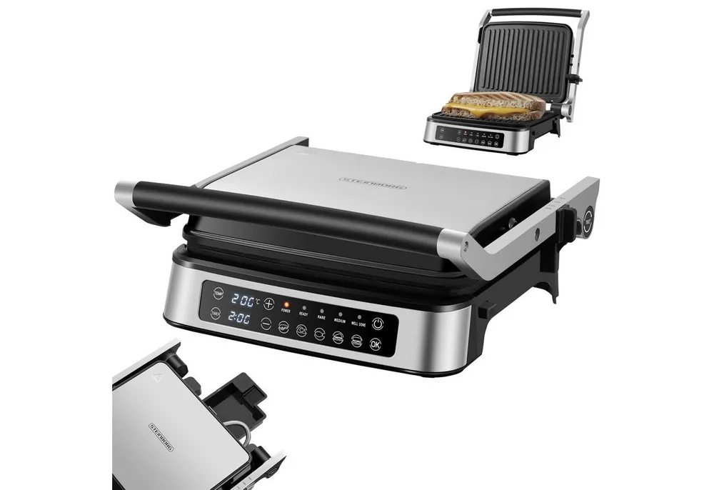 STEINBORG Kontaktgrill SB-2240, 2000 W