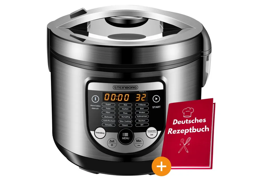 STEINBORG Multikocher, 900 W, Sprache