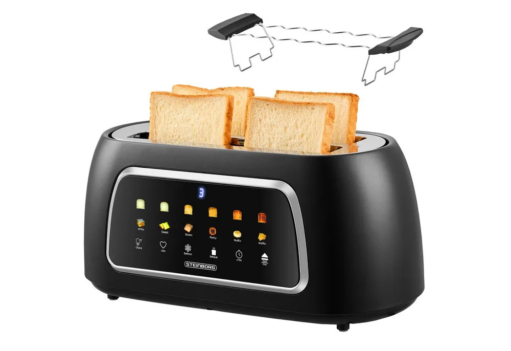 STEINBORG Toaster SB-2215, 1500 W, Display: Farbdisplay