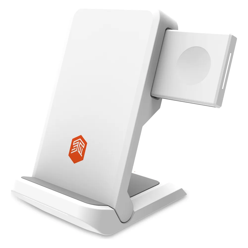 STM ChargeTree Go Headphones, Smartphone, Smartwatch, Watch White USB Wireless charging Indoor