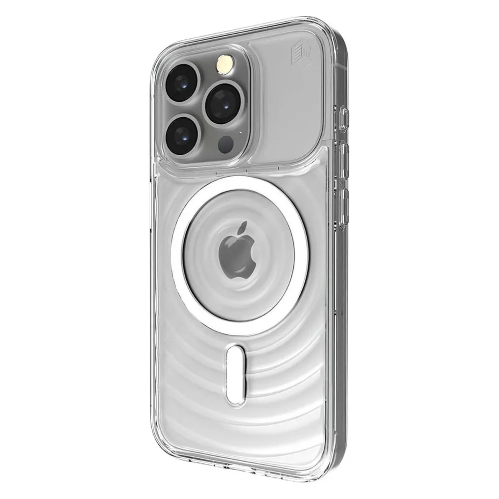 STM Reawaken Ripple MagSafe – iPhone 15 Pro Hülle (klar)