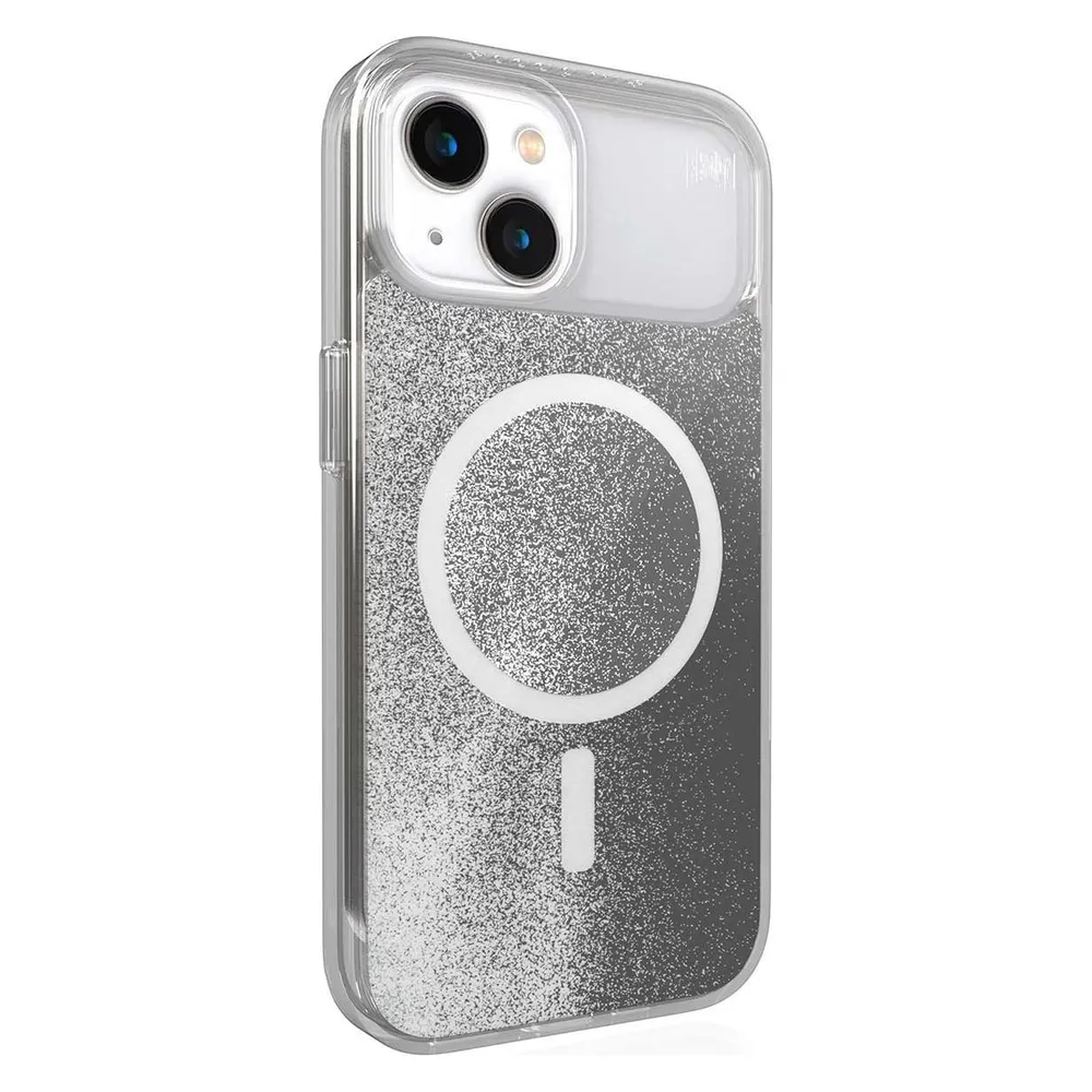 STM Relax Sand MagSafe - iPhone 15 Hülle (Klar / Weiss)