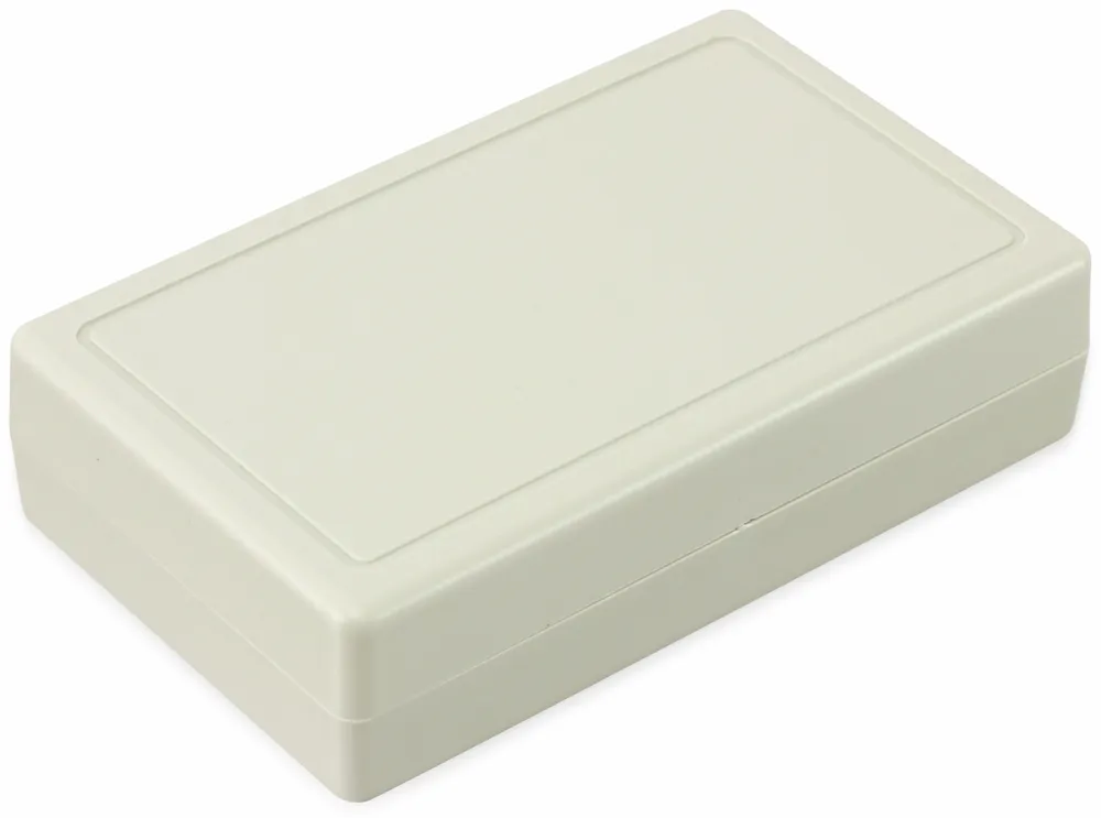 STRAPUBOX Kunststoffgehäuse mit Batteriefach, Typ 6000 GR, 103 x 62 x 26 mm