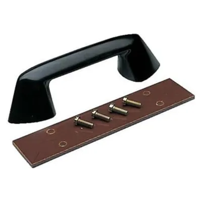 Striebel & John ZHG Handgriff schwarz 50x200x47 mit Verstärkungsplatte 4TBO851244C0100