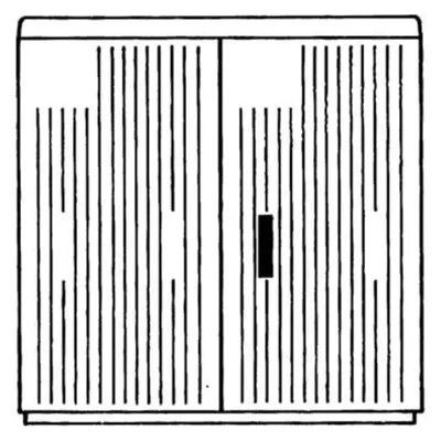 Striebel & John & John EHP322D Schrank AP Gr.2 1125x1115x320 EH3
