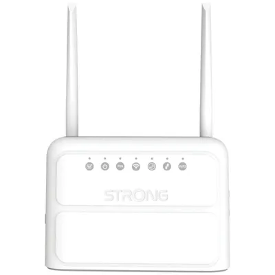 Router Strong 4GROUTER360 LTE 150 Mbit/s 4 Ethernet Ports Weiß mit externen Antennen