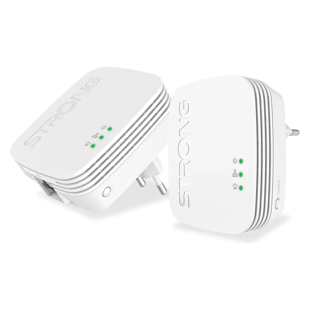 Powerline Adapter Strong PL600M AV600 600 Mbps Plug & Play Ethernet