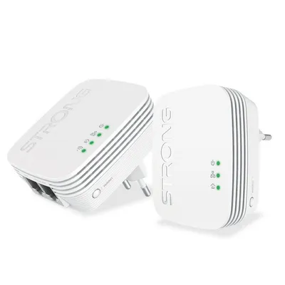 Strong Powerline Wi-Fi 600 Kit Mini Powerline/PLC Adapter 600 Mbit/s