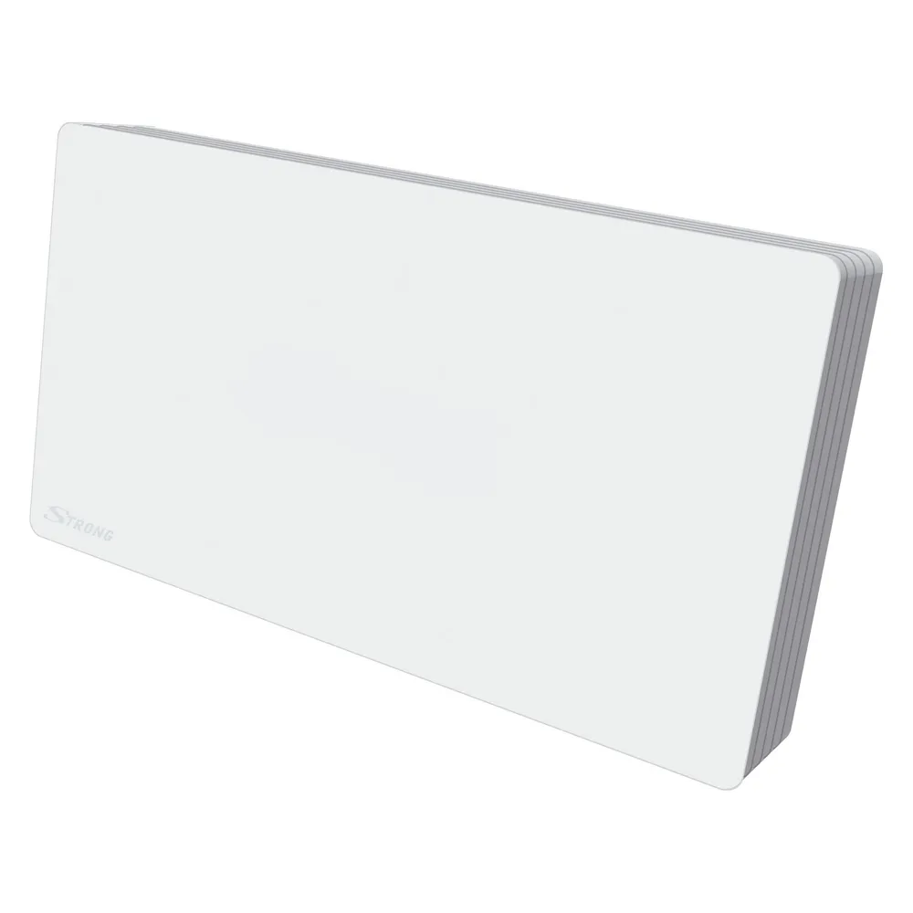 SlimSat SA 61, weiss Satellitenantenne mit Single LNB