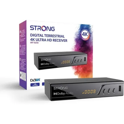 Strong SRT 8250 4K Digitaler terrestrischer Receiver