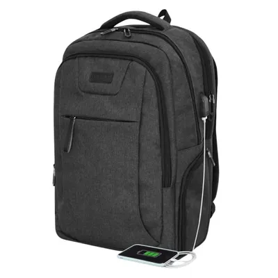 Subblim Air Padding Backpack Schwarzer Rucksack für Laptops bis 16 Zoll