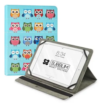 Subblim Trendy Case Owls Hülle für 10,1" Tablets
