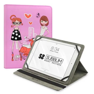 Subblim Trendy Case Fashion Girls Hülle für 10,1" Tablets