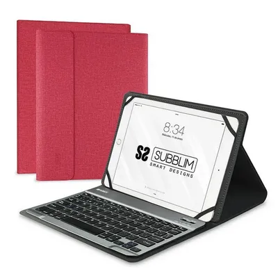Subblim Keytab Pro Bluetooth Rot für 10,1" Tablet