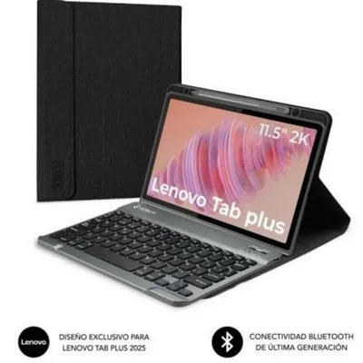 Tastaturhülle Subblim Keytab Pro BT Lenovo Tab Plus 11.5" Abnehmbar Schwarz