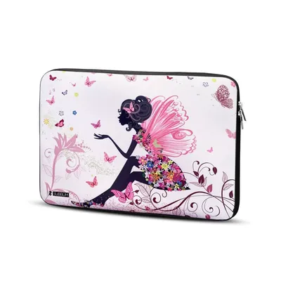 Subblim Neopren Trendy Sleeve Neo Fairy Case für 13,3-14" Laptop