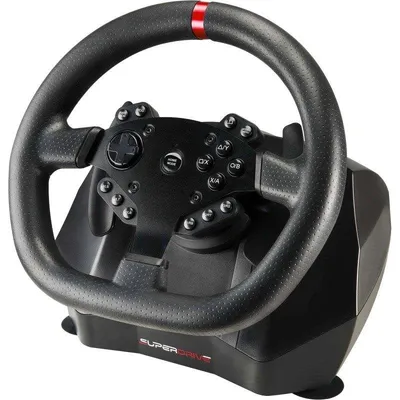 Lenkrad für Spiele Subsonic Superdrive GS950-X mit Pedalen und Schalthebel