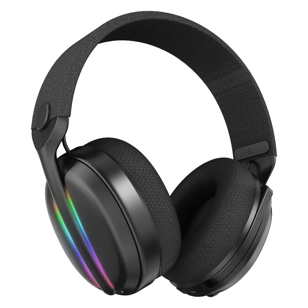 Kopfhörer Subsonic 147438 kabellos und kabelgebunden Bluetooth Gaming RGB 7.1 Surround schwarz