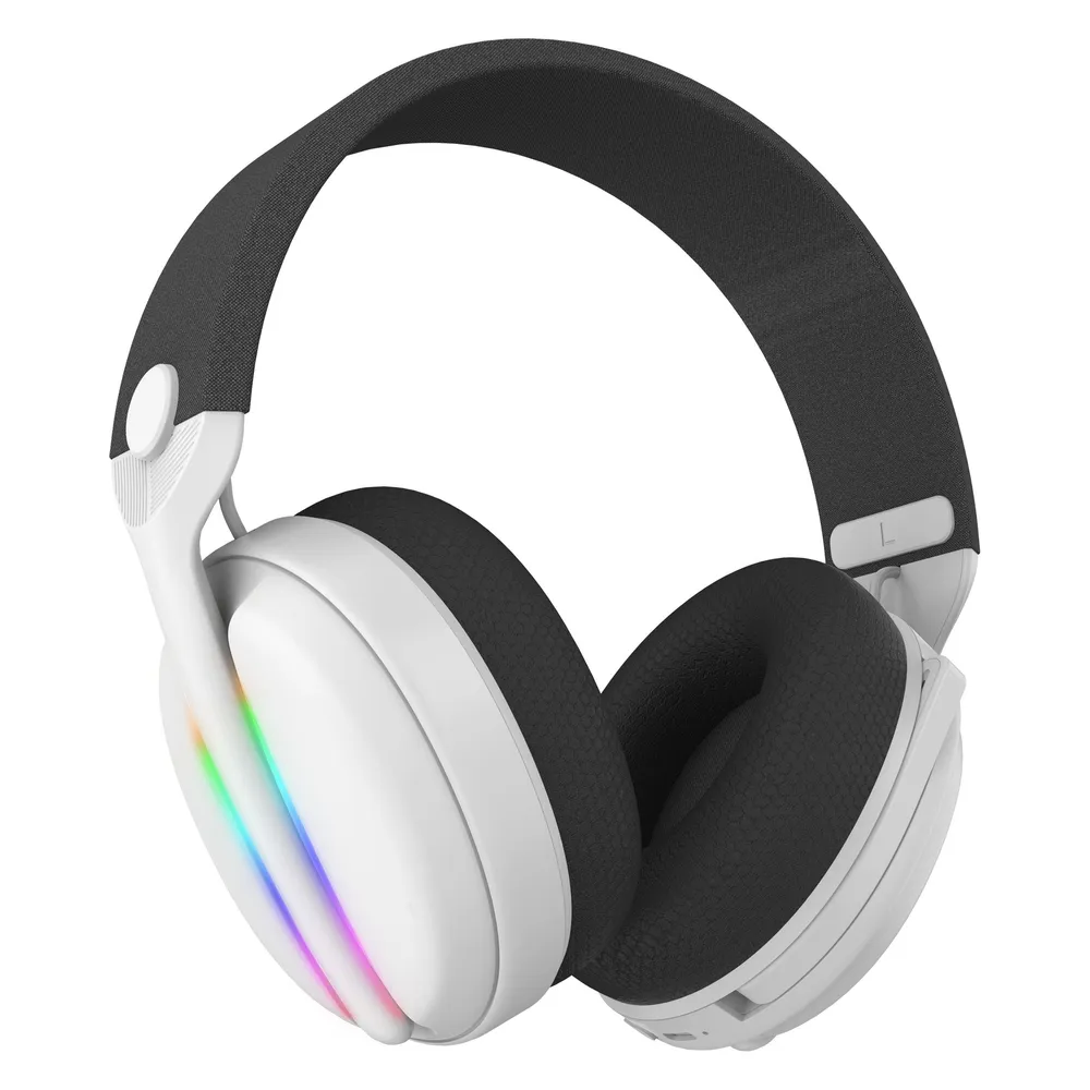 Kopfhörer Subsonic SA5717-2 kabellos und kabelgebunden Bluetooth Gaming RGB 7.1 Weiß