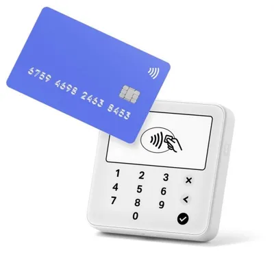 Kartenterminal Sumup Solo Lite Bluetooth NFC Weiß lange Akkulaufzeit