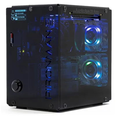 Sunfounder PIRONMAN-MAX PC-Gehäuse Transparentes Acryl mit Display für Raspberry Pi 5