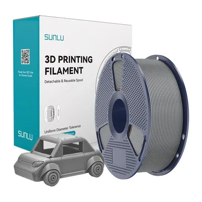 Filamento PETG Sunlu PETG Gr Grau 1,75 mm Hohe Haltbarkeit Robust
