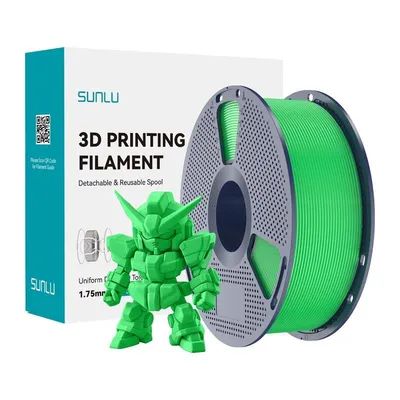 Filament PLA+ Sunlu PLA+ 2.0 G Grün 1,75 mm Hohe Haltbarkeit Verbesserter Fluss