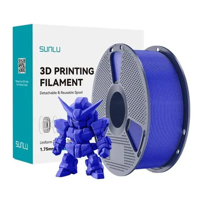 Filament PLA+ Sunlu PLA+ 2.0 KB Blau 1,75 mm Verbesserte Haltbarkeit