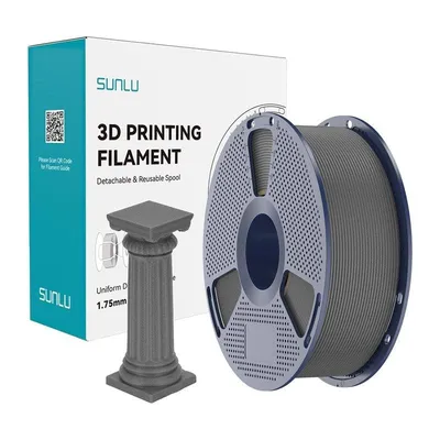Filament PLA Sunlu High-Speed Marble Grau Beton 1,75 mm Hohe Geschwindigkeit