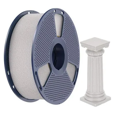 Filament PLA Sunlu PLA H-S Mar SSM Hellgrau 1