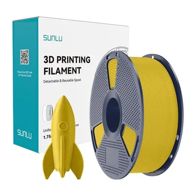 Filament PLA Sunlu PLA H-S Y Gelb 1,75 mm Hochgeschwindigkeit