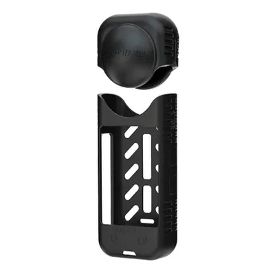 Gehäuse und Objektivabdeckung Sunnylife für Insta360 X4 aus Silikon schwarz
