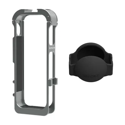Metallischer Magnetrahmen Sunnylife mit Silikonlinsenschutz für Insta360 X5