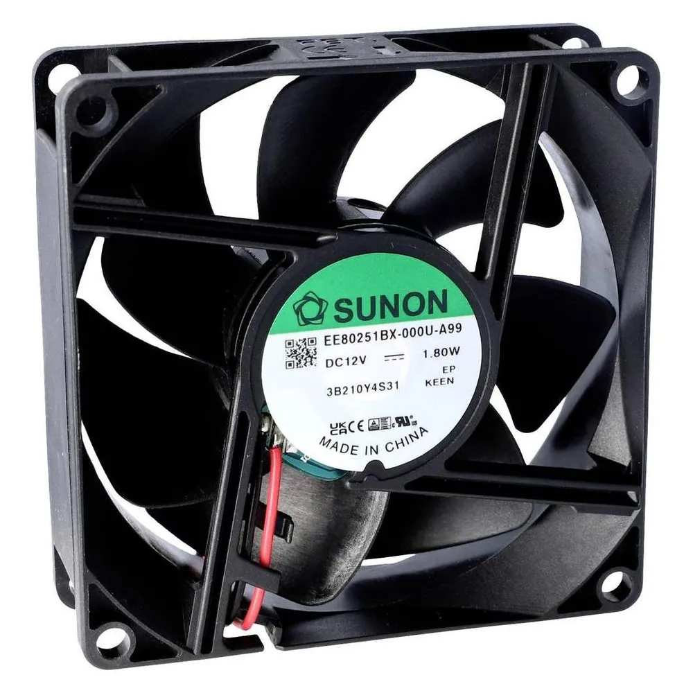 Kühlung Luft Sunon 80 mm 2600 U/min EF80251B3-1000U-A99 leise