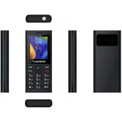 Sunstech CEL5 4G 2.4" Dual SIM Kamera Taschenlampe Schwarz