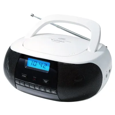 Sunstech CRUSM400WT CD-Radio Weiß