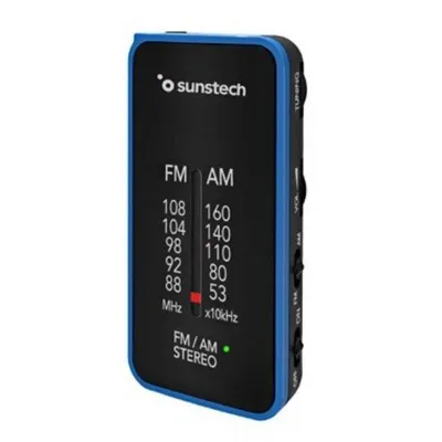 Sunstech RPC6BL Tragbares Radio, blau