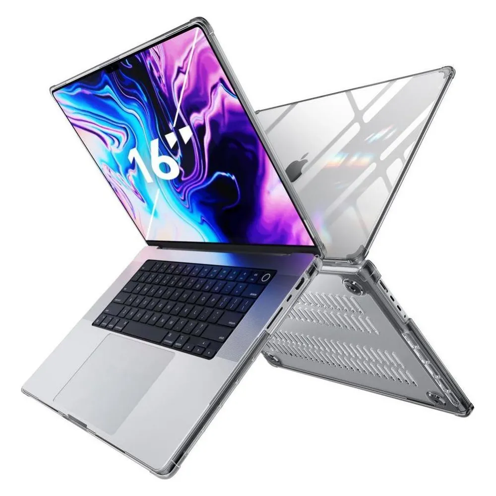 Supcase UNICORN BEETLE CLEAR MACBOOK PRO 16 2021 Black