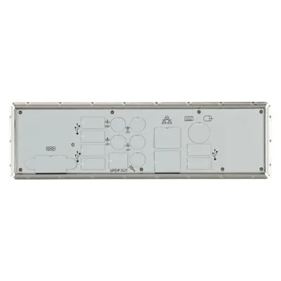 Supermicro MCP-260-00045-1N Ablage I / O-Blende Computer-Gehäuseteil