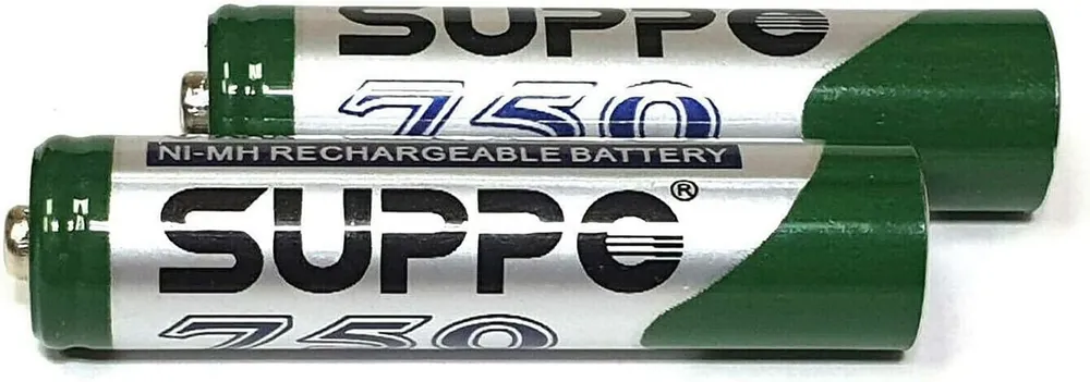 Suppo 4X SUPPO Akkus 750 mAh – Für Gigaset & andere DECT Telefone Akkupacks, Hochwertige, wiederaufladbare Akkus mit Langer Lebensdauer