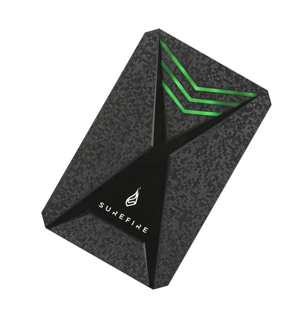 SureFire Gaming Externe Festplatte 2 TB 2.5" Micro-USB B 3.2 Gen 1 (3.1 Gen 1) Schwarz, Grau