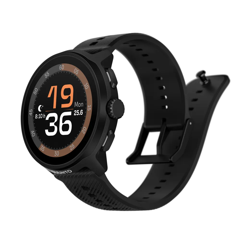 Run All Black, 46 mm Smartwatch