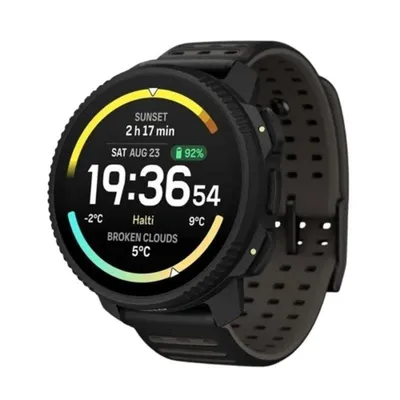 Suunto Vertical 2 Bluetooth GPS 49mm AMOLED Schwarz M Wasserdicht 100m SpO2 Pulsmesser