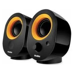 Lautsprecher Sven 2.0 USB 4W mit Fernbedienung und kompaktem Design