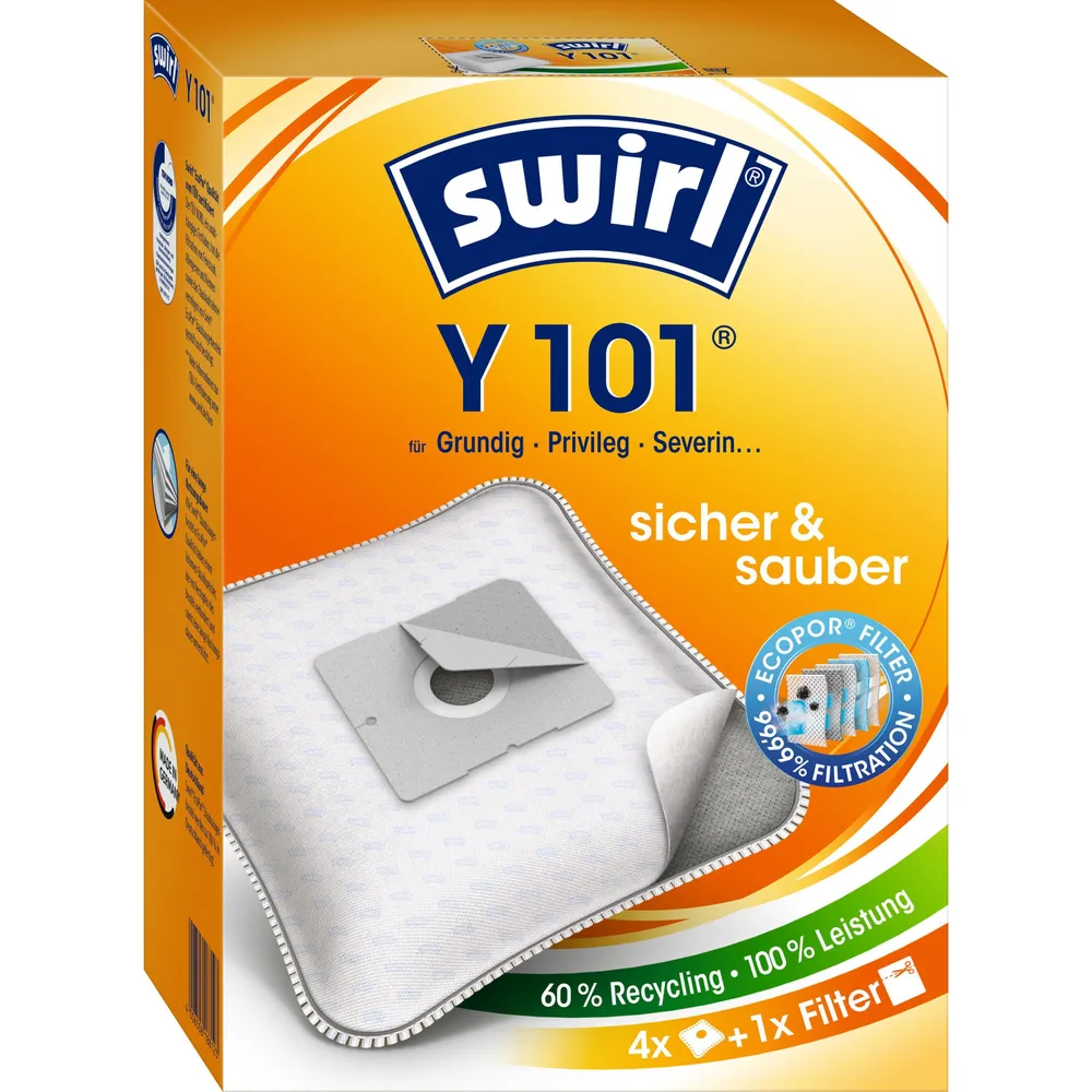 Y 101 EcoPor Staubsaugerbeutel