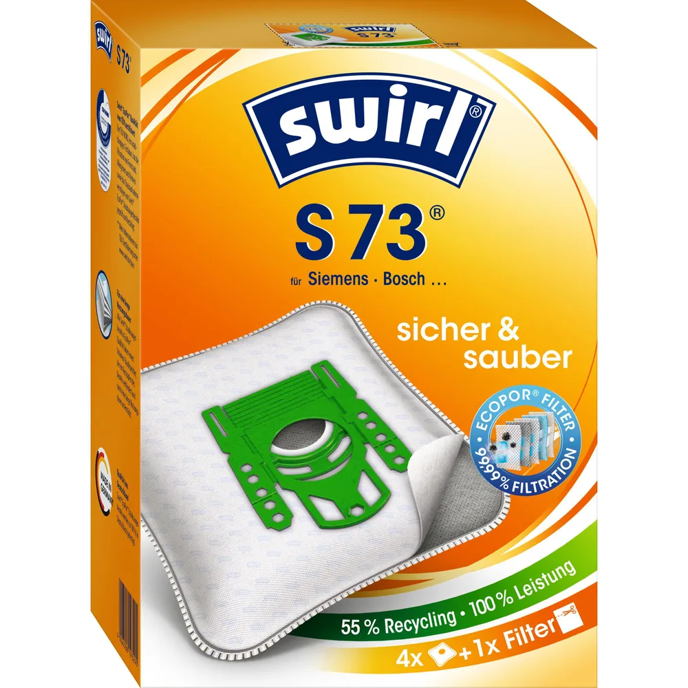 S 73 EcoPor Staubsaugerbeutel