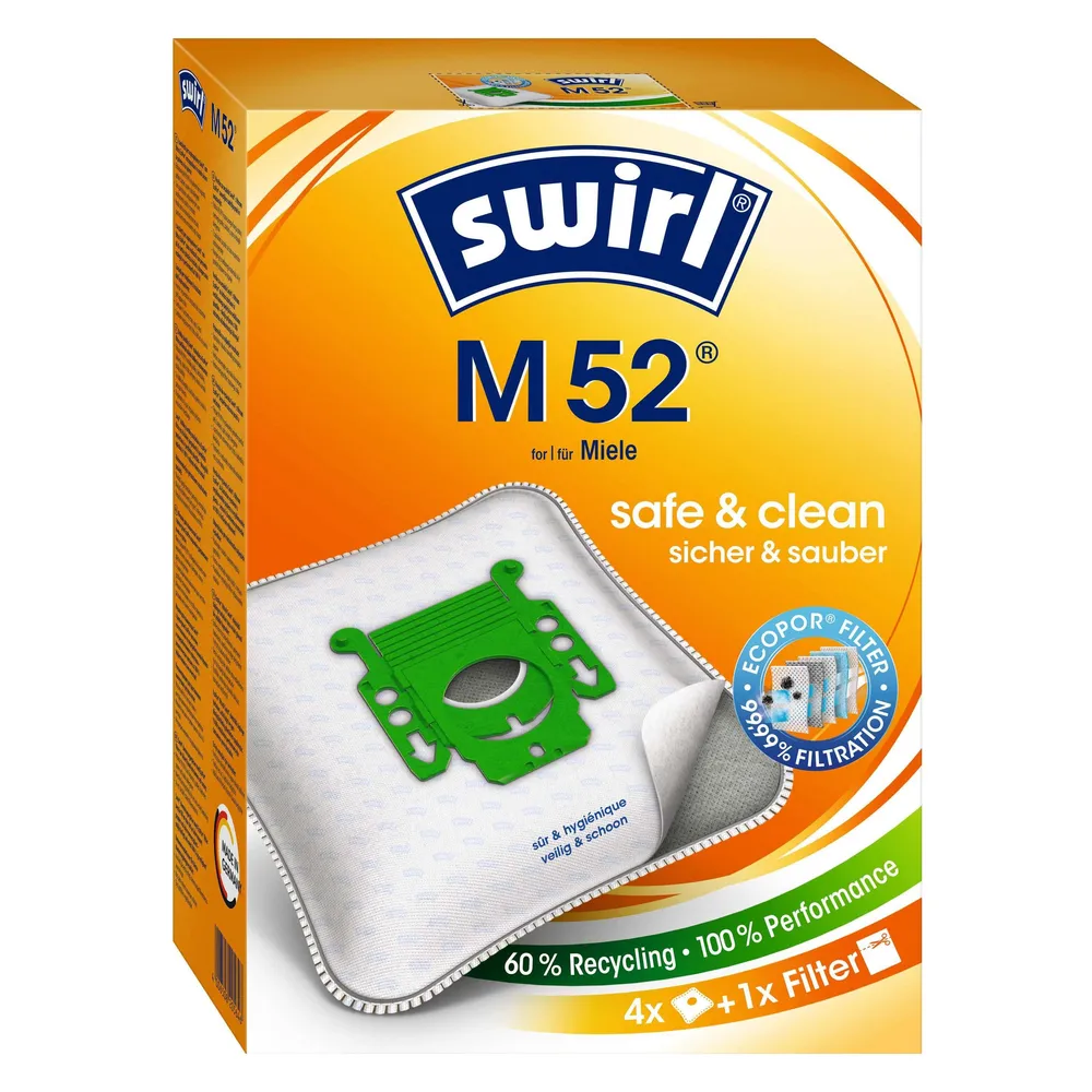 M 52 EcoPor Staubsaugerbeutel